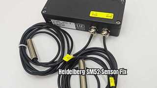 Sensor Heidelberg SM52 G2.161.1533 Detecção dupla ultrassônica G2.161.1533/01 Demonstração