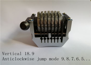 Tipo no sentido contrário às agulhas do relógio giratório do corpo convexo de Sandard do modo do salto da máquina de numeração do vertical 18,9